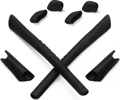 Набор принадлежностей для очков Oakley Half Jacket Earsock/Nosepad Kit Black (комплект)