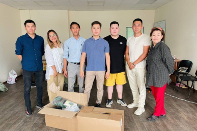 Молодежный парламент Якутии передал гуманитарную помощь жителям Верхоянского района /   Верхоянский Республика Саха (Якутия)