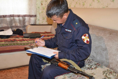 Более 3500 единиц оружия изъято с начала года в Якутии /    Республика Саха (Якутия)