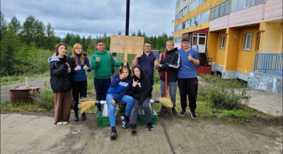 Конкурс на лучший арт-объект «Мой лагерь» среди летних лагерей /   Мирнинский Мирнинский