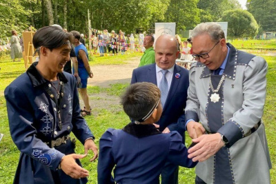 Якутского всадника Дугуйдана Винокурова чествовали в Санкт-Петербурге /    Республика Саха (Якутия)