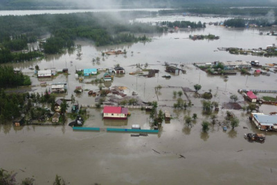 В Верхоянском районе завершается подсчет ущерба от паводка /   Верхоянский 