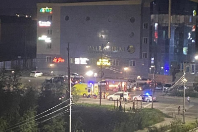 В Якутске пешеход пострадал в результате наезда автомобиля /  Якутск Якутск Республика Саха (Якутия)