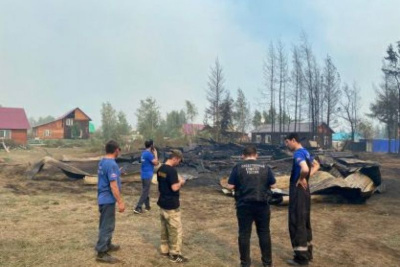Следком Якутии проводит проверку по факту пожара в Арылахе /    Республика Саха (Якутия)