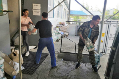 В селе Арылах предприниматели оказывают помощь /    