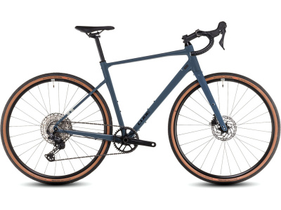 Шоссейный велосипед Cube Nuroad EX, год 2025, цвет Синий-Черный, ростовка 22