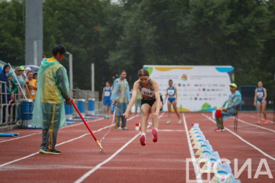 Легкоатлеты принесли сразу три медали сборной Якутии в прыжках на играх "Дети Азии - 2022" /  Владивосток Город Владивосток Республика Саха (Якутия)