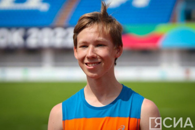 Якутский легкоатлет Даниил Володин побил рекорд «Детей Азии» по прыжкам «куобах» /    Республика Саха (Якутия)