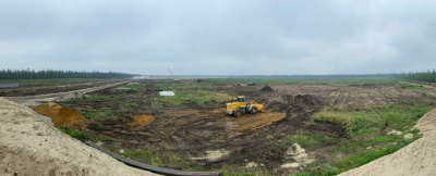 Дополнительная техника привлечена к строительству полигона ТКО в Якутске /  Якутск Якутск Республика Саха (Якутия)