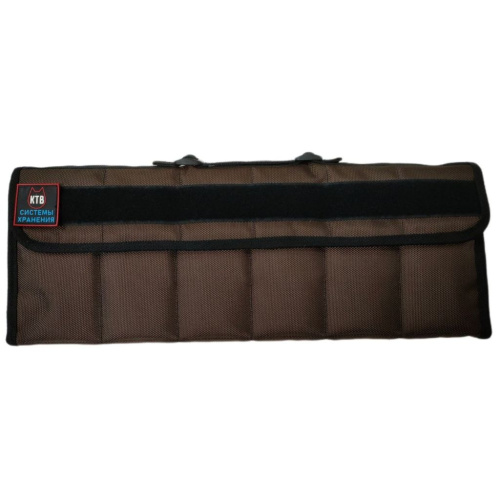 Сумка для 12 ножей KTB, коричневая