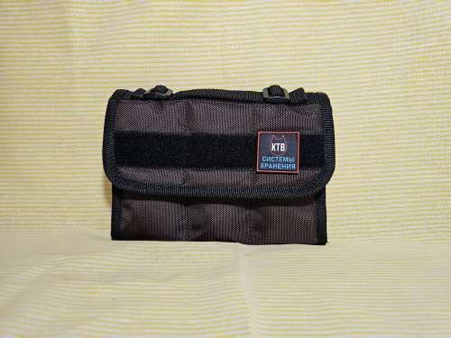 Сумка для 6 ножей KTB, коричневая