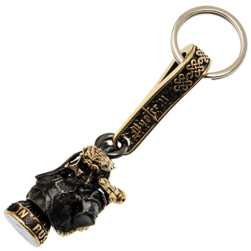 Брелок Хищник, бронза