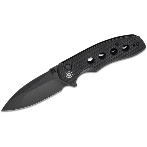 Складной нож CIVIVI Triptych blackwash сталь 14C28N, рукоять Black G10