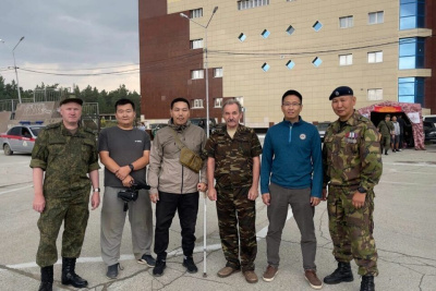 Патриотическая акция «Своих не бросаем» прошла в Якутске /  Якутск Якутск Республика Саха (Якутия)