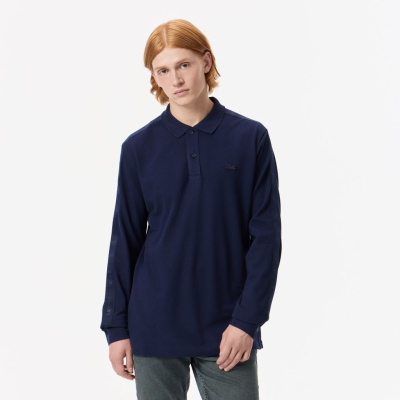 Мужская хлопковая рубашка-поло Lacoste