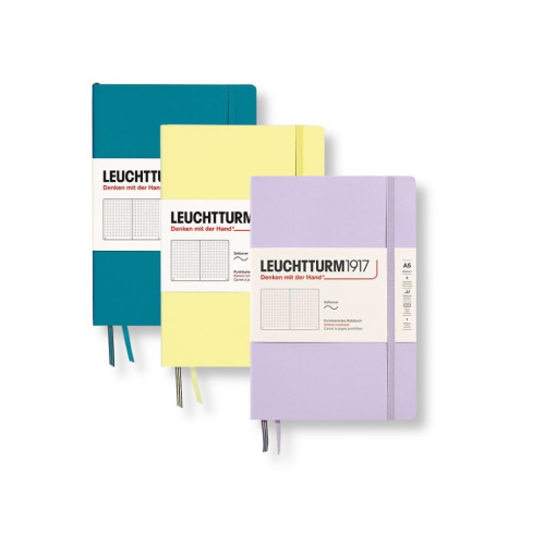 Записная книжка в точку Leuchtturm A5 123 стр., мягкая обложка