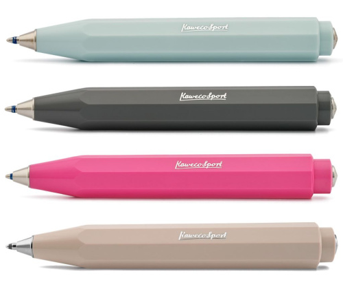 Ручка шариковая KAWECO SKYLINE Sport 1,0 мм серый корпус