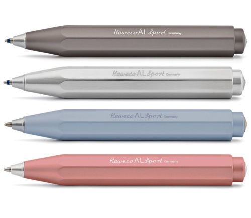 Ручка шариковая KAWECO AL Sport 1,0 мм, корпус золотой