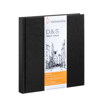 Блокнот для эскизов Hahnemuhle "D&S" 14х14 см 80 л 140 г жесткая обложка