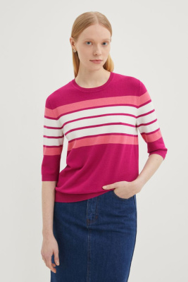 Джемпер в полоску из вискозы