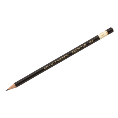 Карандаш чернографитный Koh-I-Noor "Toison DOr" 5B, заточен.