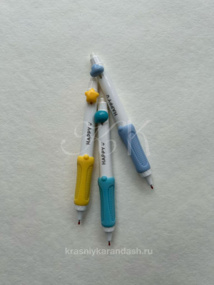 Набор гелевых ручек Languo 0,5 мм, 3 шт, чернила синие