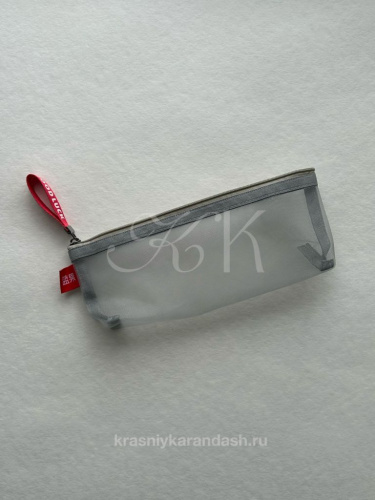 Пенал Languo 23,5х8х4 см, серый