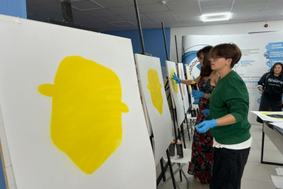 Мастер-класс по уличной живописи состоялся в Якутске / ЯСИА Якутск Якутск Республика Саха (Якутия)