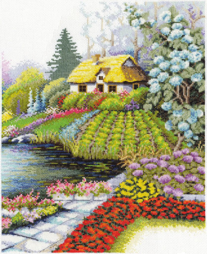 Набор для вышивания PANNA Золотая серия "Уютный дворик"