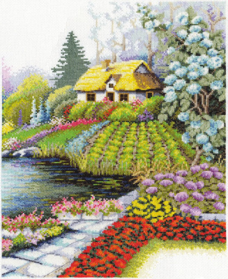 Набор для вышивания PANNA Золотая серия "Уютный дворик"