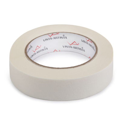 Клейкая лента для художественных работ VISTA-ARTISTA 25 мм х 50 м, белый