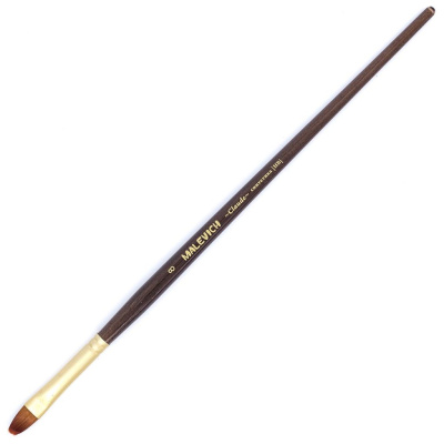 Кисть синтетика №8 овальная Малевичъ "Клод"