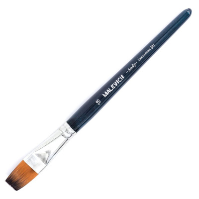 Кисть синтетика №18 плоская Малевичъ "Энди"
