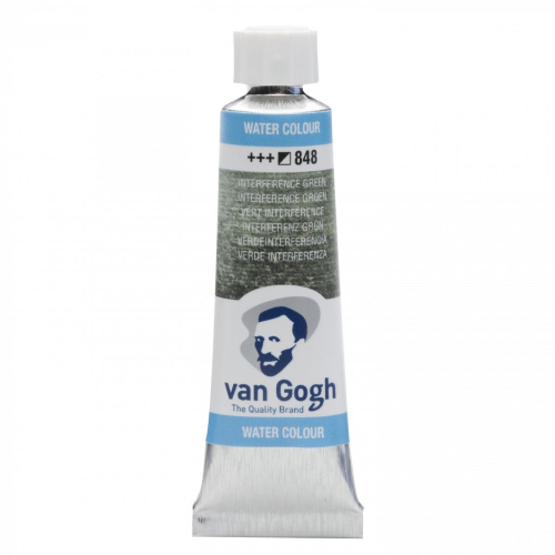 Акварель Talens "Van Gogh" 10 мл Зеленый интерферентный PW20/PW15/PW6