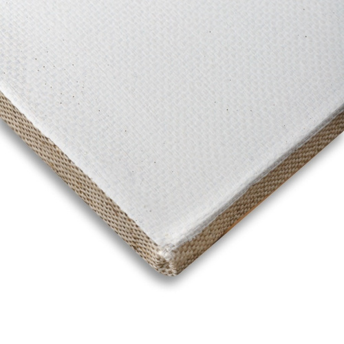 Холст на подрамнике грунтованный "Художник" крупнозернистый 70x90 см (40%лен,60%хлопок)