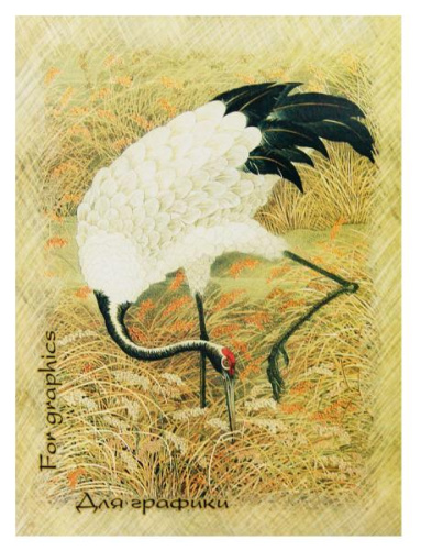 Блокнот для графики Лилия Холдинг "Журавль" А4 20 л на пружине