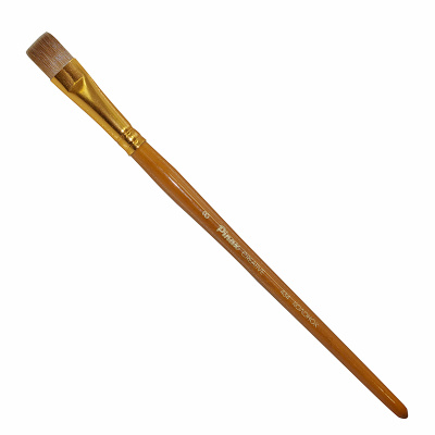 Кисть колонок №8 плоская Pinax "Creative 434" короткая ручка