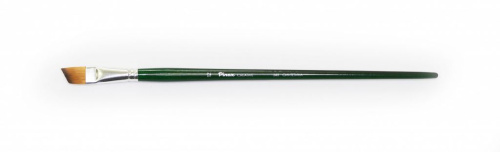 Кисть синтетика №12 скошенная Pinax "Creative 348" длинная ручка