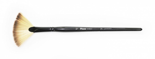 Кисть синтетика №12 веерная Pinax "HI-TECH 243" короткая ручка