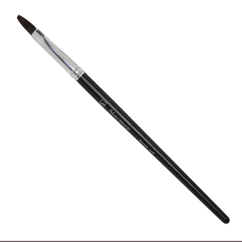 Кисть белка №8 плоская Альбатрос "Мастер" короткая ручка