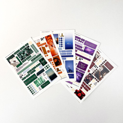 Набор стикеров Remarklee "Изящные"