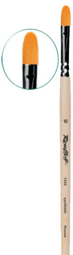 Кисть синтетика овальная Roubloff "1232"