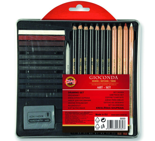 Набор для графики Koh-I-Noor "Gioconda" 24 предмета, в блистере