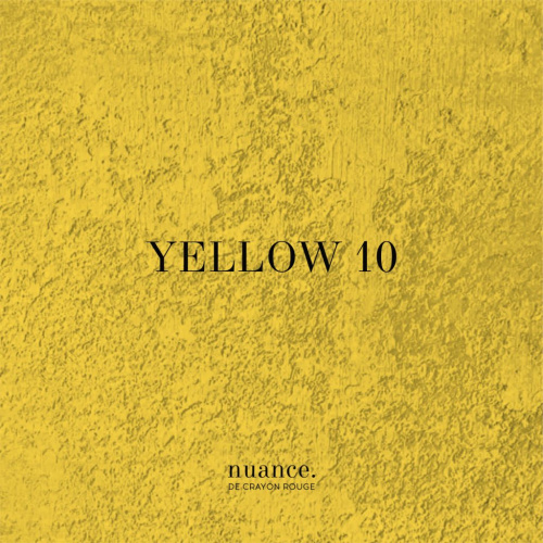 Пастель сухая ручного изготовления nuance., YELLOW 10 (PY6, PY120, PW6)