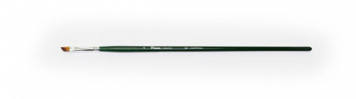 Кисть синтетика №4 скошенная Pinax "Creative 348" длинная ручка