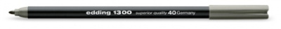 Фломастер Edding "1300" 2 мм с круглым наконечником, серо-бурый