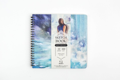 Альбом для акварели Малевичъ "Waterfall" 20 л 300 г