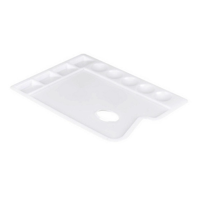 Палитра пластиковая прямоугольная Малевичъ, 9 ячеек