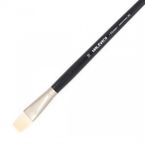 Кисть синтетика №18 плоская Малевичъ "Тициан"