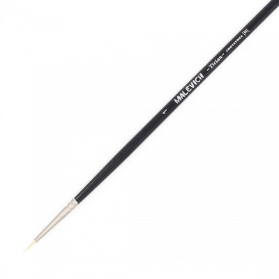 Кисть синтетика №1 круглая Малевичъ "Тициан"